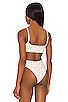 view 3 of 5 x GIGI HADID Dallas Bikini Top in Strawberry Cream