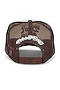 view 4 of 4 Trucker Hat in Tan & Brown