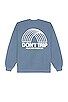 view 1 of 4 RAINBOW HEAVY FLEECE SWEATSHIRT in WORN INDIGO