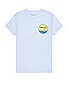 view 2 of 5 SS Tee in Blue