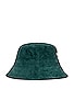 view 3 of 4 Bucket Hats in Green / White