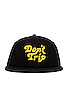 view 1 of 4 Unconstructed Hats in Black & Yellow