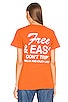 view 3 of 4 SS Tee in Orange