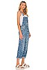 view 2 of 3 Ziggy Denim Overall in Beach Splatter