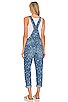view 3 of 3 Ziggy Denim Overall in Beach Splatter