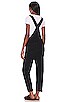 view 3 of 3 ZIGGY オーバーオール in Black