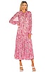 view 2 of 4 Feeling Groovy Maxi Dress in Summertime Pink