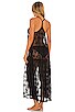 view 3 of 3 In The Breeze Maxi Slip in Black Combo