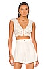 view 1 of 5 In The Cloud Longline Bralette in Ivory