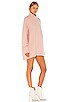 view 2 of 3 Afterglow Mock Neck Sweater Dress in Pink