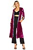 Dhalia Velvet Duster Coat, view 1 of 4, click to view large image.