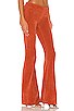 Pull On Cord Flare Pant, view 2, click to view large image.
