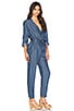view 2 of 4 Lou Denim Jumpsuit in Imperial