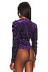 view 4 of 5 Magic Hour Bodysuit in Deep Sea Combo