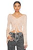 view 1 of 4 Zinnia Top in Pink Sand Combo