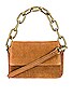 view 1 of 5 Charlie Chain Crossbody in Tan
