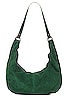 view 2 of 4 Roma Suede Tote in Golf Green
