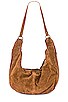 view 2 of 4 Roma Suede Tote in Rust