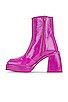 view 5 of 5 Ruby Shine Platform Boot in Moody Magenta