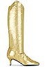 view 1 of 5 Sloane Slouch Boot in Gold