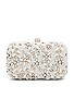 view 1 of 5 Diamante Vine Box Clutch in Ivory