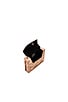 view 4 of 5 Elmie Clutch in Rose Gold & Rose Quartz
