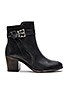 view 1 of 5 Malorie Knotted Short Boot in Black