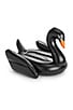 view 1 of 3 Inflatable Swan Pool Float in Black