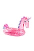 view 1 of 2 Glitter Unicorn Float in Clear Pink