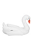 Inflatable Swan Pool Float, view 1 of 2, click to view large image.