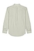 view 2 of 3 Meyer Cotton Twill Overshirt in Sage