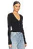view 3 of 4 Cozy Rib Cardigan in Black001