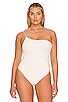view 4 of 11 One Shoulder Corded Bodysuit in Ivory01