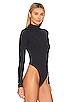 view 3 of 5 Soft Nylon Funnel Body in Black001
