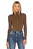 view 1 of 5 Soft Nylon Funnel Body in Light Mocha004