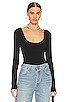 view 1 of 5 Scoop Neck Bodysuit in Black001