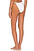 view 5 of 10 Foiled Tiny Ties Bikini Bottom in Metallic White