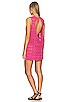 view 3 of 3 CROCHET COVER UP 튜닉 in Shocking Pink