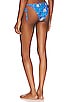 view 3 of 4 Recycled String Brief Bikini Bottom in Sea Treasure Cloisonne