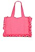 view 2 of 4 COTTON CROCHET ACCESSORIES 토트 in Shocking Pink