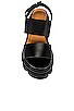view 4 of 5 CLEATED 샌들 in Black