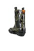 view 3 of 5 Low Shaft Embroidered Western Boot in Black & Yellow