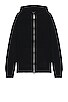 view 1 of 3 SUDADERA RIB in Black