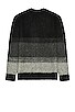 view 2 of 4 Brushed Mohair Cardigan in Black