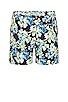 view 2 of 3 Swim Short in Black Blurred Floral