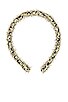 view 2 of 3 Monique Headband in Black & Gold