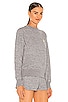 view 2 of 5 Athena Sweatshirt in Medium Grey, Melange, & Gold