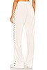 view 4 of 5 Dorotea Wide Leg Pant in Papyrus & Black