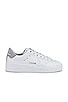 view 1 of 6 Pure Star Sneaker in White & Silver