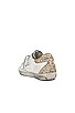 view 3 of 6 Superstar Sneaker in White, Ice, Silver & Gold